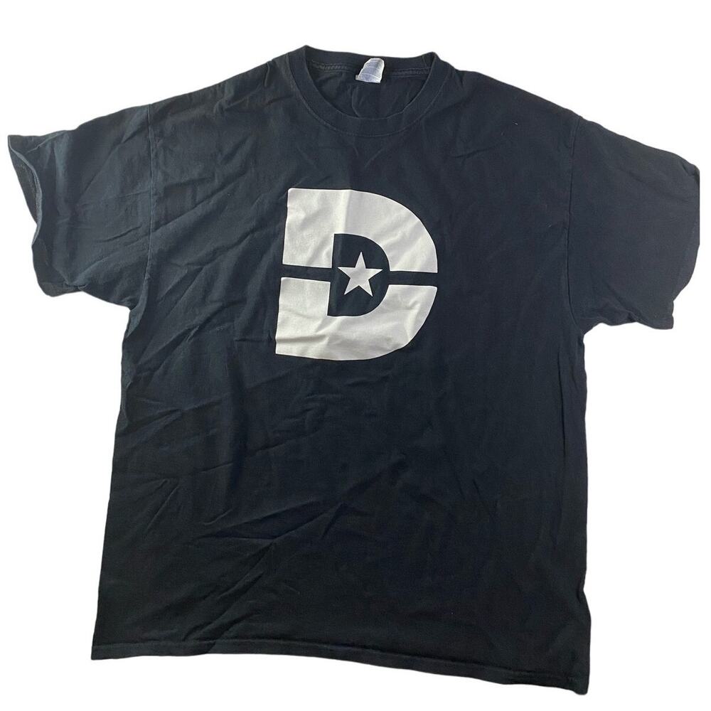 Dallas College Mens T-Shirt Black Size XL